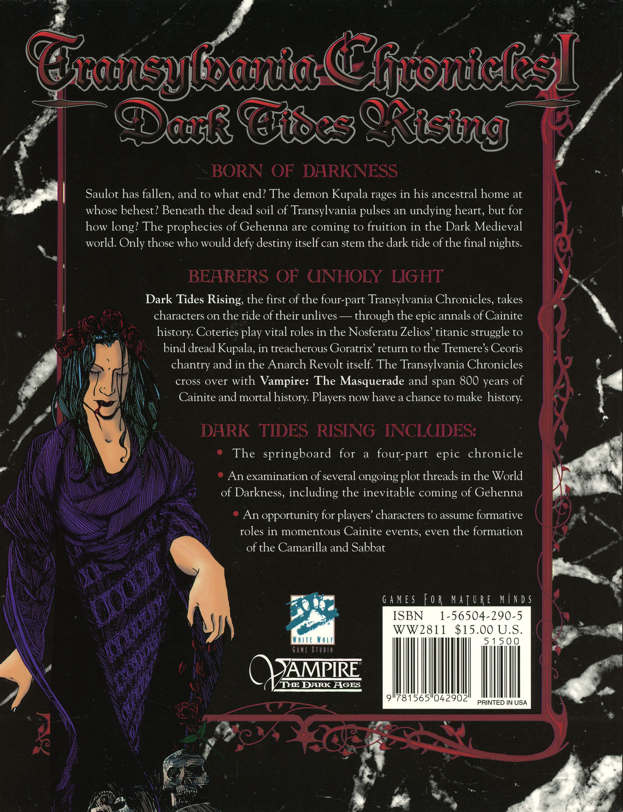 Vampire The Dark Ages Transylvania Chronicles 1 Dark Tides Rising 