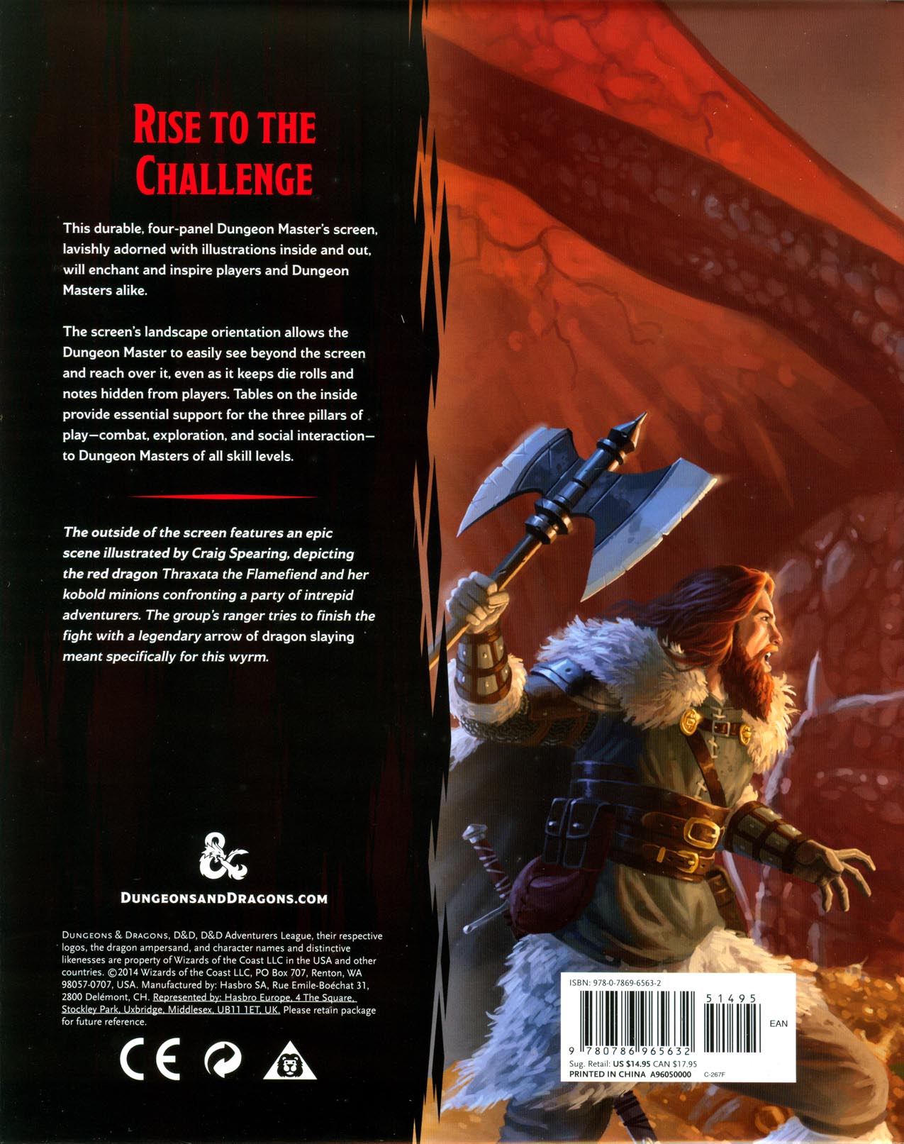 Dungeons & Dragons 5. Auflage Dungeon Master s Screen D&D Waterdeep 301002001