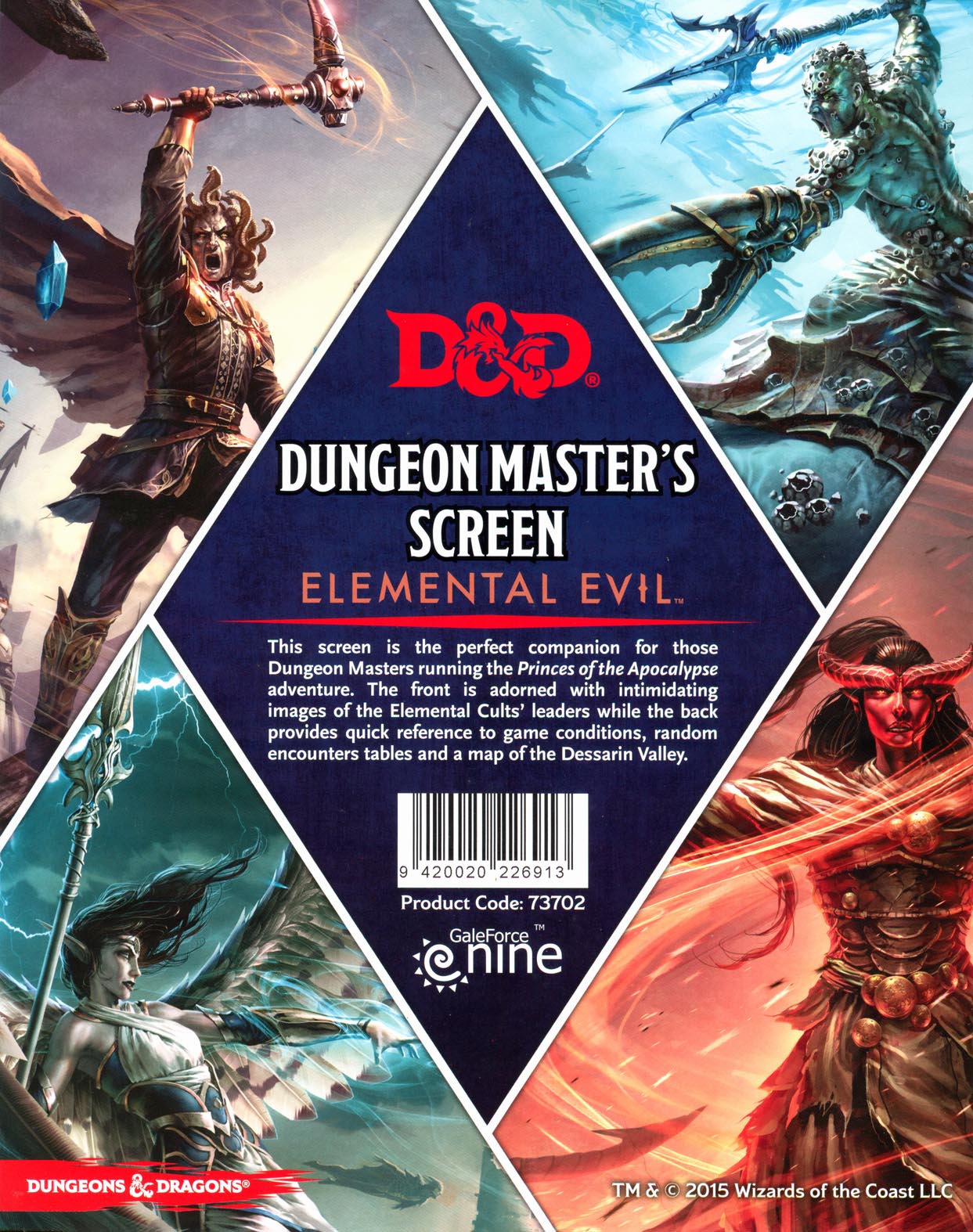 D&D Waterdeep Dungeon Master s Screen Dungeons & Dragons 5. Auflage 301002001