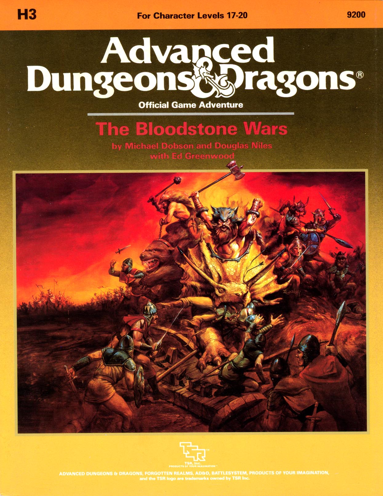 Cover of H3 The Bloodstone Wars