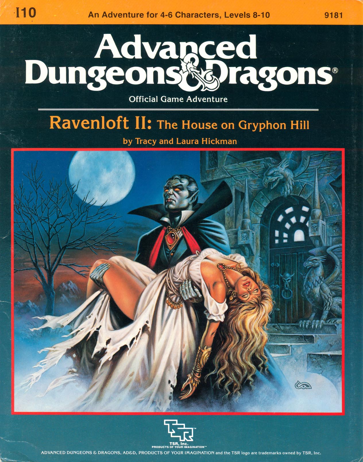 Cover of I10 Ravenloft II: The House on Gryphon Hill