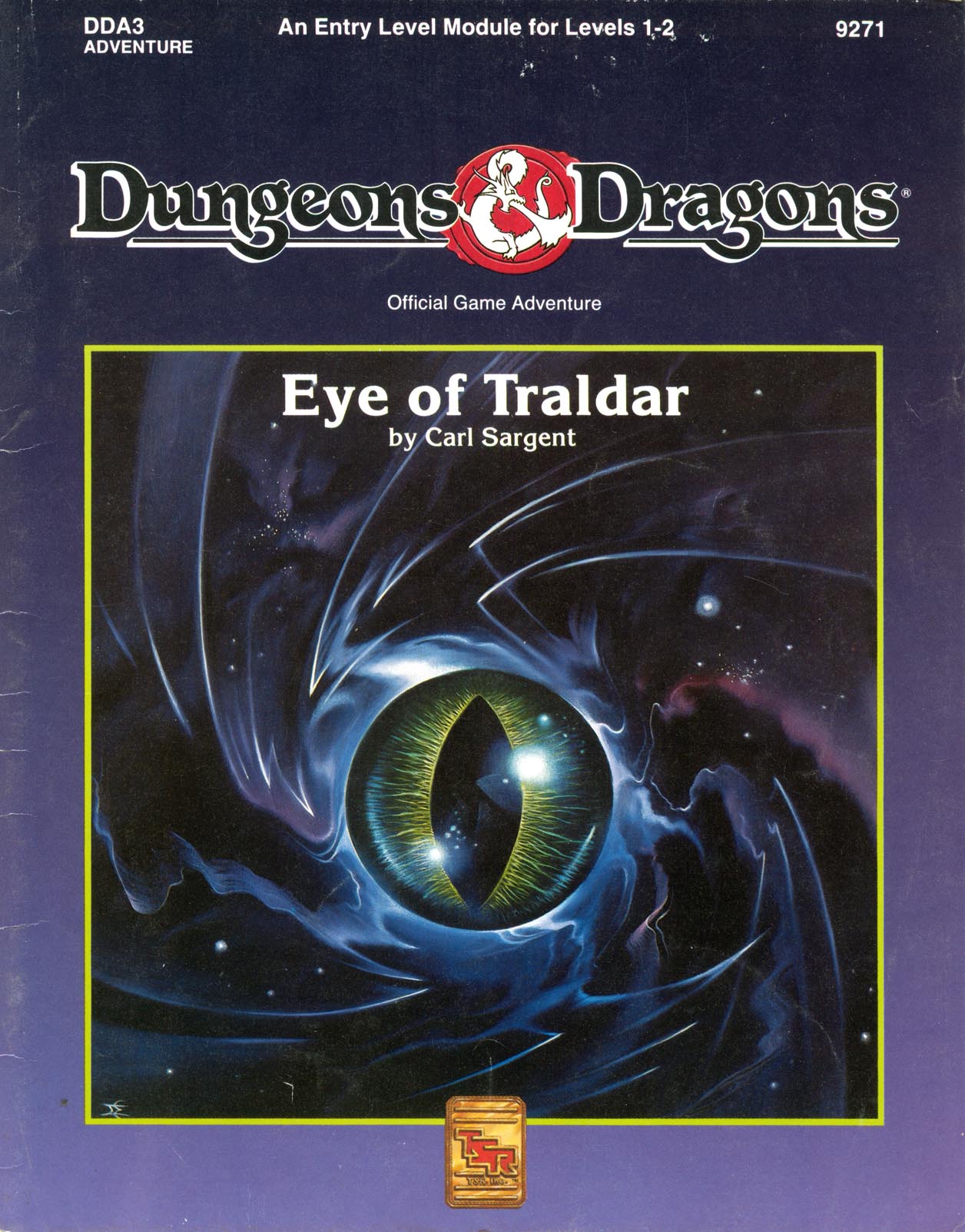 Cover of DDA3 Eye of Traldar