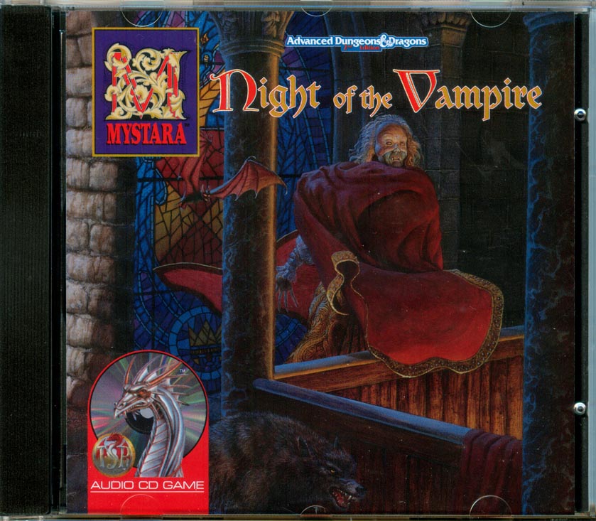 Like-New Mystara D/&D Night of the Vampire Audio CD Adventure Advanced Dungeons and Dragons